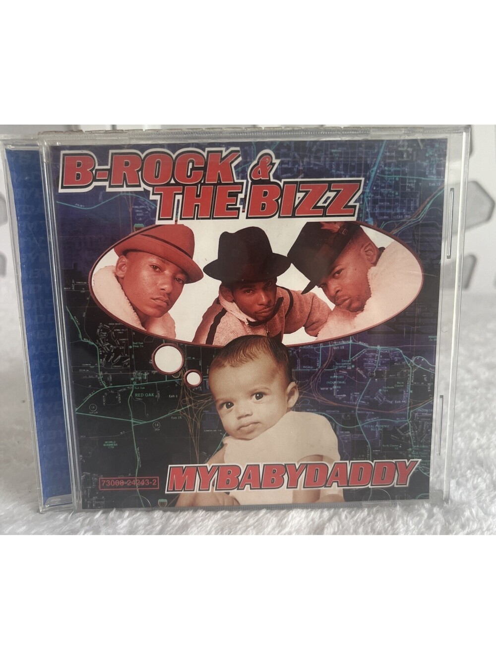 B-ROCK & THE BIZZ My Baby Daddy 1997 RAP CD Single 5-Track LaFace